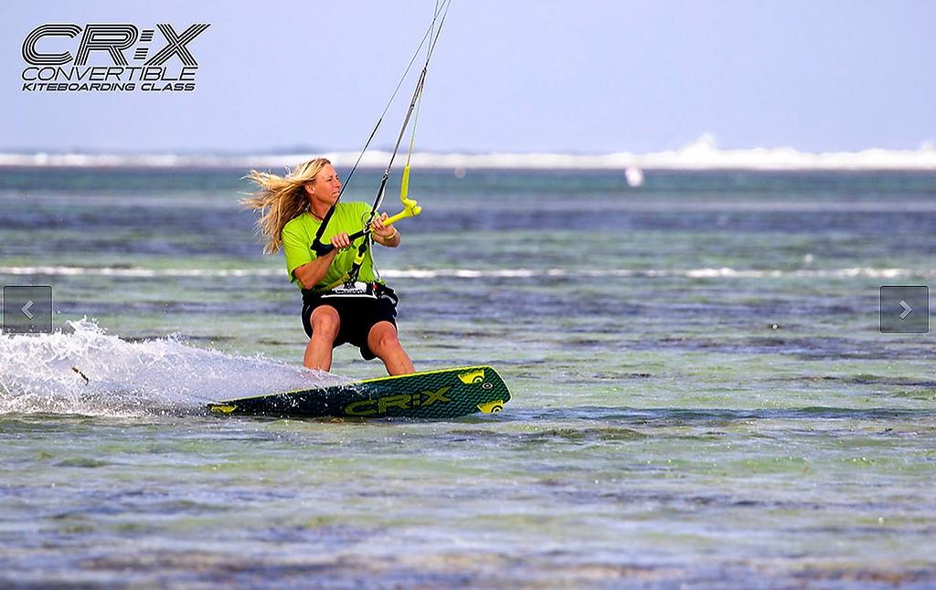 Standard mode - CR:X Convertible Kiteboard, September 2016 © Neil Pryde - CR:X http://www.crxclass.com